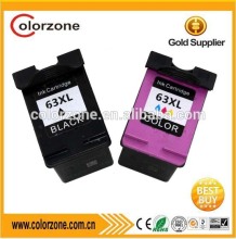 Compatible HP 63XL ink cartridge for hp 63 printer ink cartridge