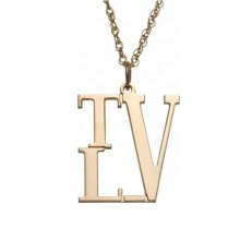 Yiwu Aceon Stainless Steel Custom 3-Initial Pendant