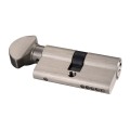 Brass lock cylinder for security door