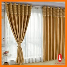 Curtain Times hotel blackout curtain using motorized curtain system