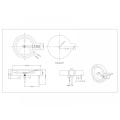 BT-S-SN-A-502 16mm PC Batterijhouder