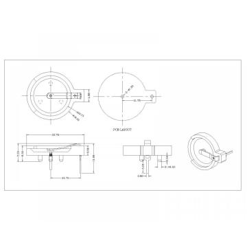 BT-S-SN-A-502 16-mm-PC-Batteriehalter