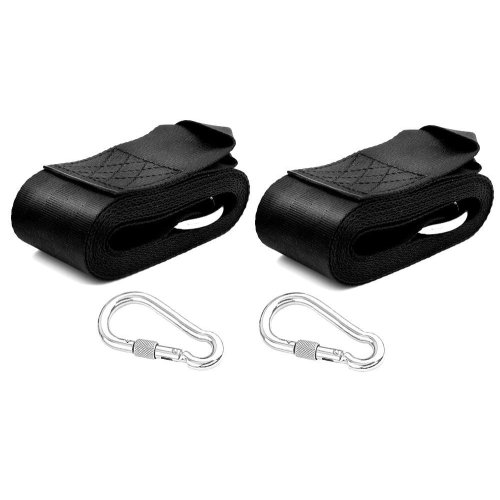 2PCS Set Tree Swing Hängsats Med Carabiner