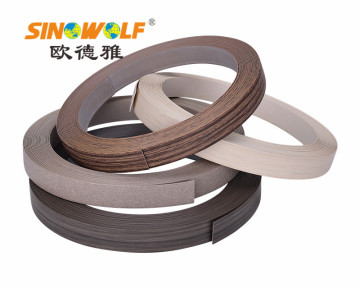 PVC Edge Banding Matt Finish Solid Wood-grain
