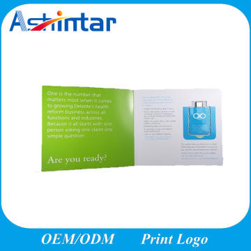 Video Brochure USB Webkey Flash Disk LCD Video Greeting Cards USB Flash Drive