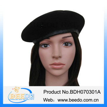 military Wool felt beret hat