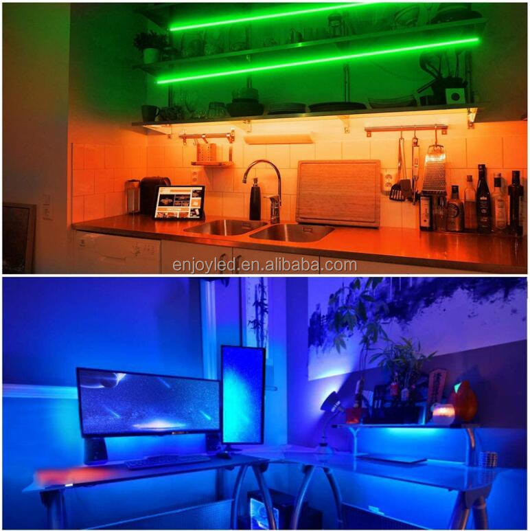 Amazon led lights with remote control RGB5050 light strip 10 meters 44 keys control waterproof suit light strip