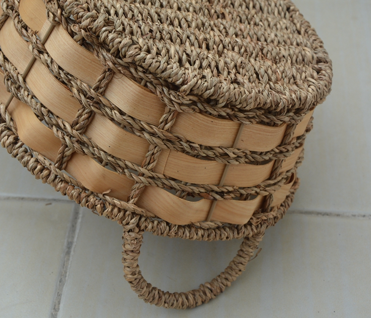 Webkorb mit Griff weaving basket with handle