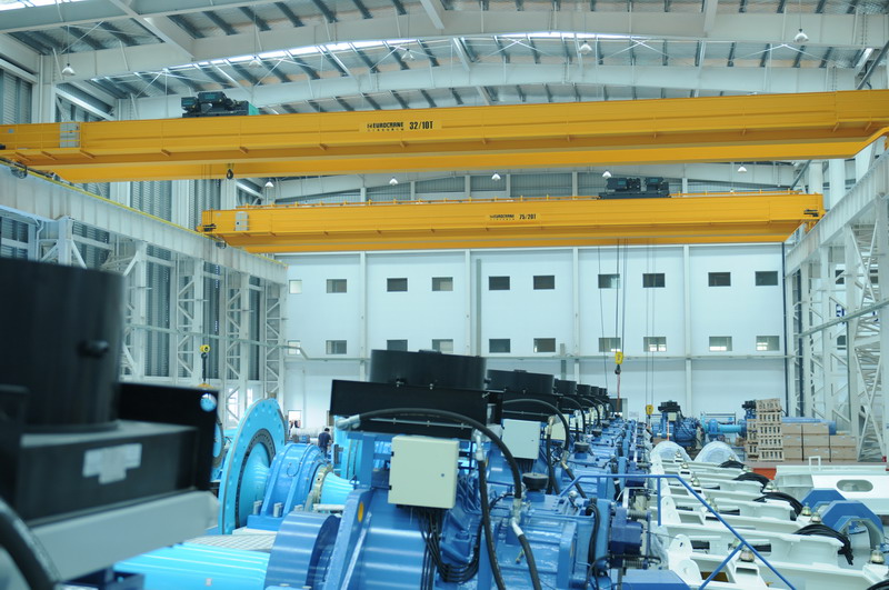 overhead travelling crane