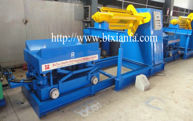 Hydraulic uncoiler