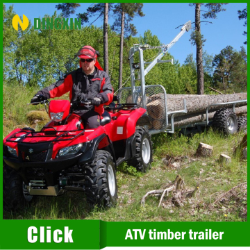 utv log loader trailer