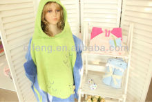 Turquiose and Blue Baby Robe Towel