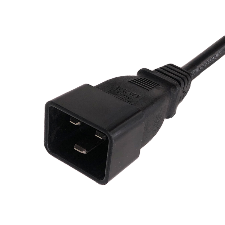 Customization power cord with C19  and C20 connector