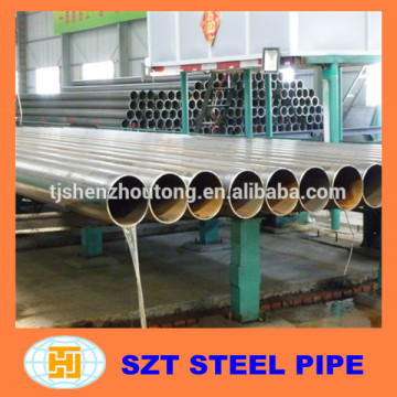 Black painting carbon steel welded steel pipe for Structure pipe