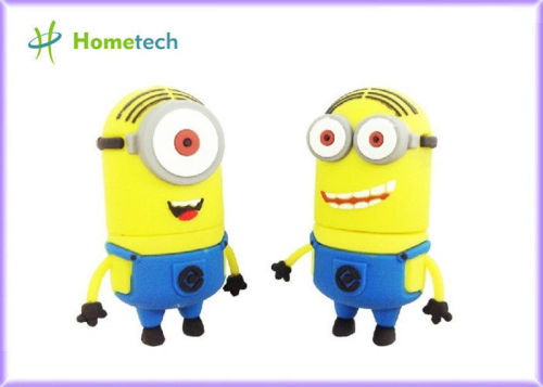 Pvc 1gb 4gb Minions Pendrive Usb Flash Drive / 3d Cartoon Despicable Me Toy Usb Gift