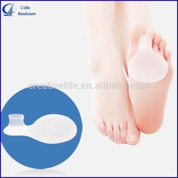 1 Pair Gel Metatarsal Pad Toe Spreader Separator Foot Pain Relief