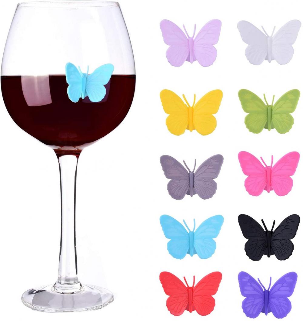 Silicone Wine Glass Bottle Marker