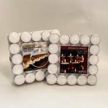 100 Pack Tea light candle tightly shrink-wrapped