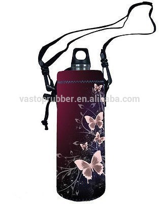 Zipper design neoprene beer bottle coolers