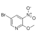 Pyridine, 5-bromo-2-méthoxy-3-nitro- CAS 152684-30-5