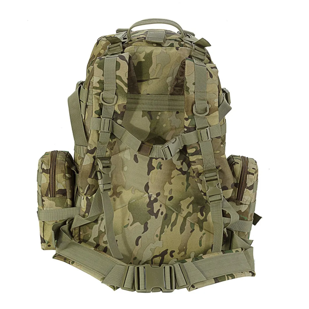 55L 600d Oxford Military Style Tactical Army Rucksacks Backpack Camping Outdoor Hiking Trekking Military Style Bag