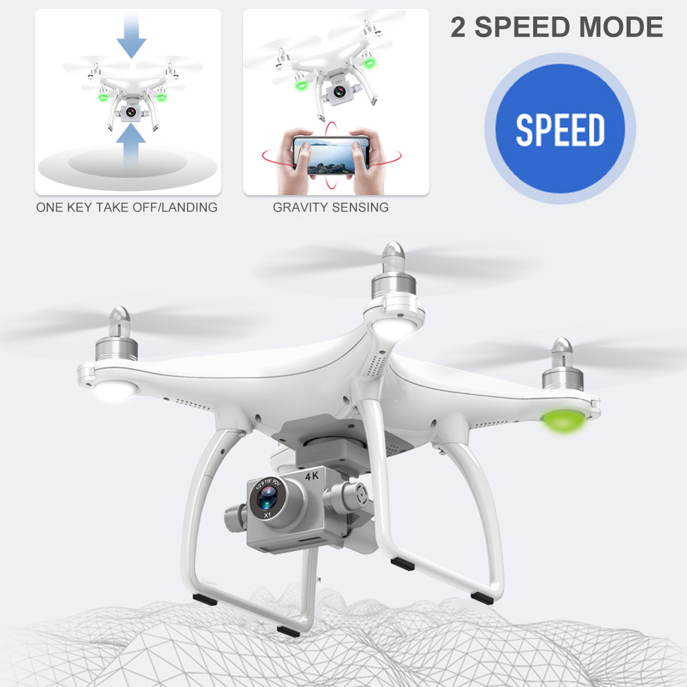 Wltoys XK X1S 5G WIFI FPV GPS With 4K HD Camera Two-axis Coreless Gimbal 22 Mins Flight Time Brushless RC Drone Quadcopter VS X3