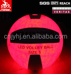 18 panels size 5 outdoor colorful rubber bladder volleyball