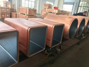 Copper mould tube
