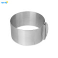 Stainless Steel Adjustable Round Cake Ring Mousse Mold