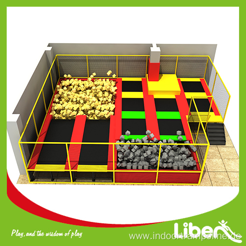 customized indoor trampoline park for kids