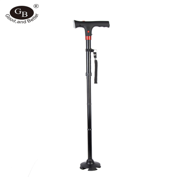 GB-804-R2 Customized Comfortable Aluminum Foldable Cane For Old People