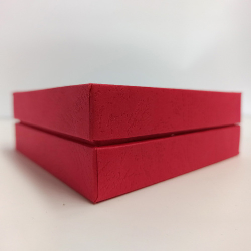 Embalaje de cajas de regalo de manga de papel rojo personalizado