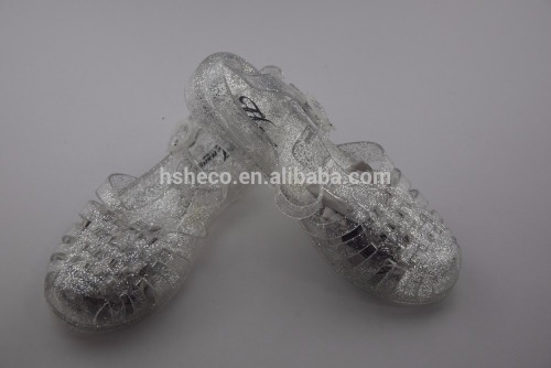 Crystal PVC Jelly Sandals