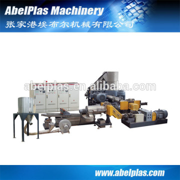 double stage recycling granulating system