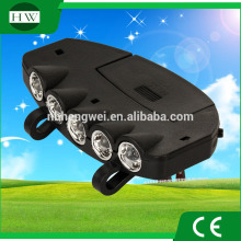5 LED hat clip light ultra brightness Visor Fishing Clip Light camping lamp cap clip light
