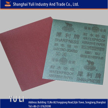 Waterproof Abrasive Paper for Finishing Many Precision Instument 0311