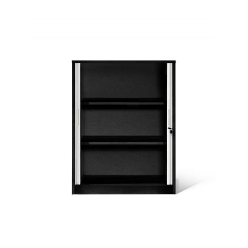 Middle Height Tambour Sliding Door Cabinet