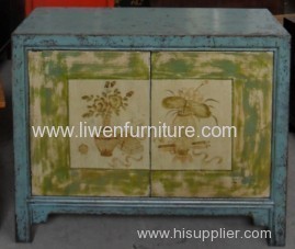 Antiques Mongolia Cabinet 2 Doors 