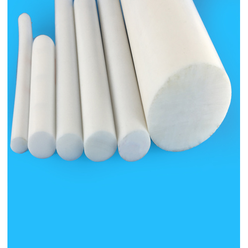 Wit / zwart 5 mm DIA Ptfe ronde staaf