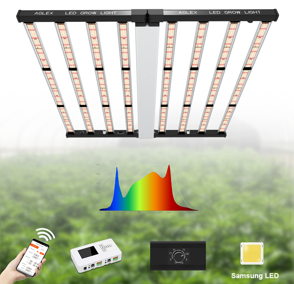 1000W spektrum penuh LED tumbuh lampu untuk hortikultur