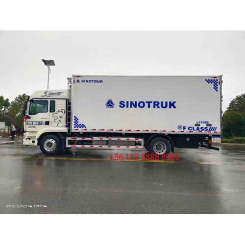 Camion de réfrigérateur diesel howo bon marché 4x2