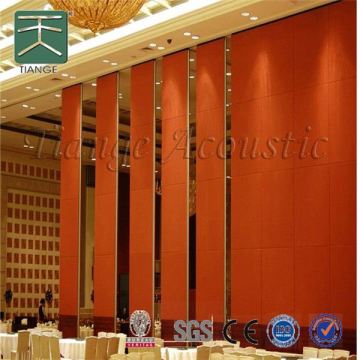 Hotel Operable Partition Wall System sliding folding partition doors