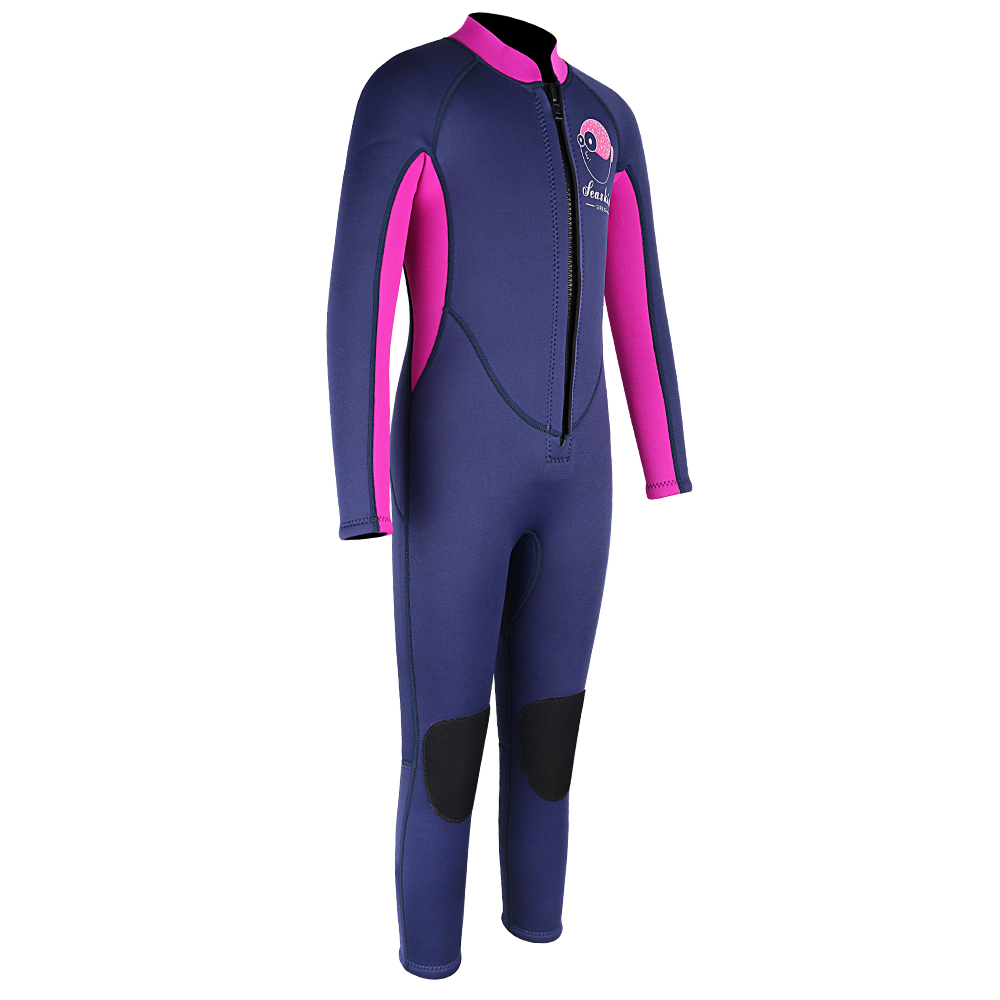 Seaskin Children&#39;s Hit Color Full Wetsuit