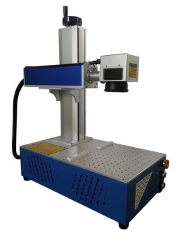 CO2 Laser Marking Maching on Clothes