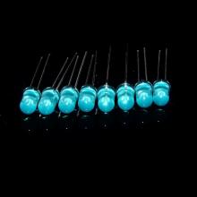 Yüksek Parlak Mavi 5mm LED 0.06W Epistar Çip