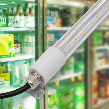 V Shape Refrigerator & Freezer LED Lights for Commercial Coolers