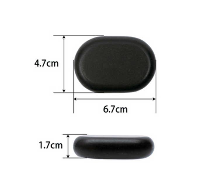 Wholesale Cheap Price Body Therapy Spa Black Basalt Rock Hot Stone Massage Set Kit for Sale