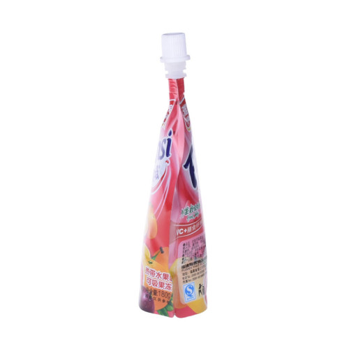 Recloosable K-Seal Kecil Zipper Soft Drink Pouch