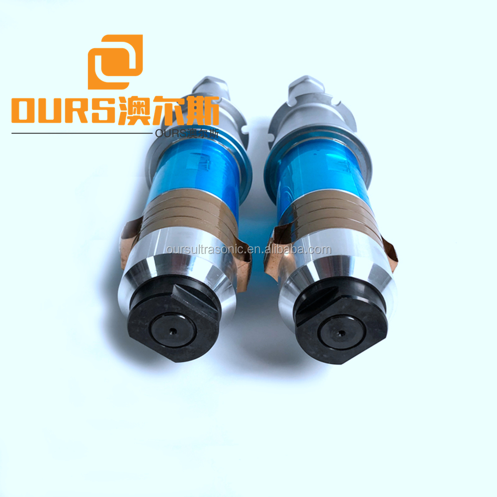 20khz 2000w Non-woven fabric Ultrasound ultrasonic welding transducer and Boosters for plastic welding