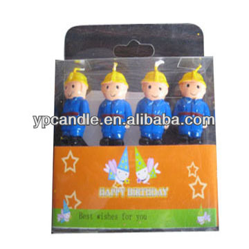 Colored Flame Brithday candle